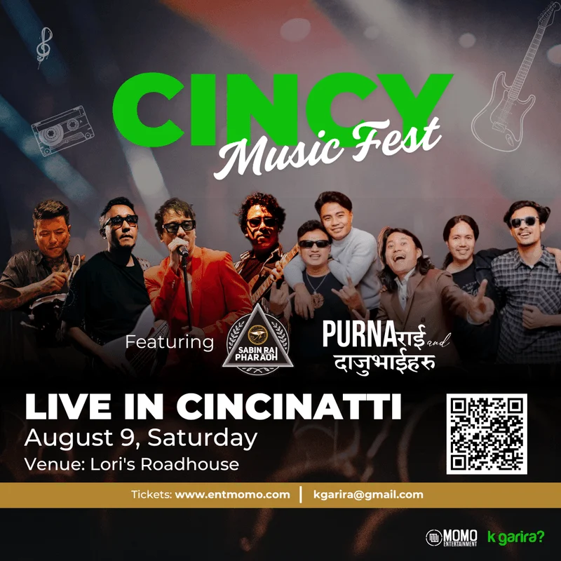 Cincy Music Fest Featuring Sabin Rai and The Pharaoh Live in Cincinatti
